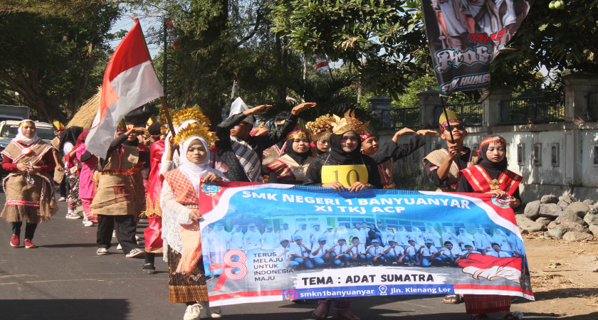 Karnaval HUT 78 Smk Negeri 1 Banyuanyar